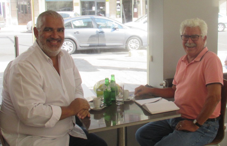 Tomar café nas freguesias – Alto do Seixalinho/Santo André/ Verderena Luis Murilhas do PSD – preocupação sobre a circulação rodoviária