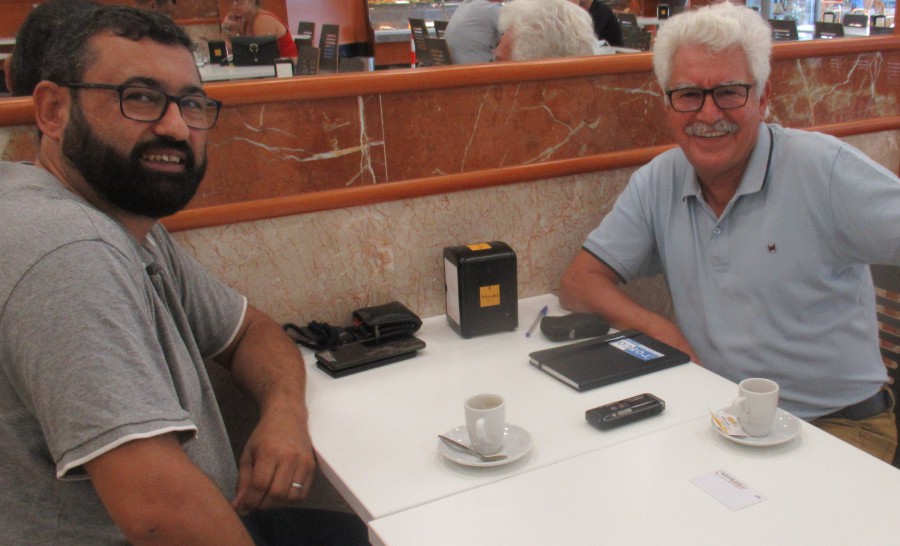 Tomar café nas freguesias – Santo António da Charneca Hugo Moreira do Chega – GNR instalações vergonhosas e faltam efectivos
