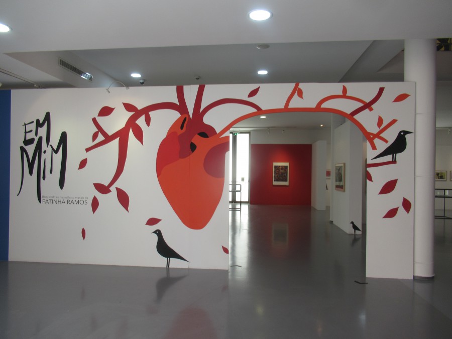 BARREIRO - No Auditório Municipal Augusto Cabrita Exposição «EM MIM» de Fatinha Ramos