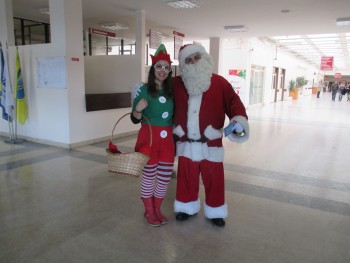 Pai Natal do Forum Montijo Visitou Hospital do Barreiro