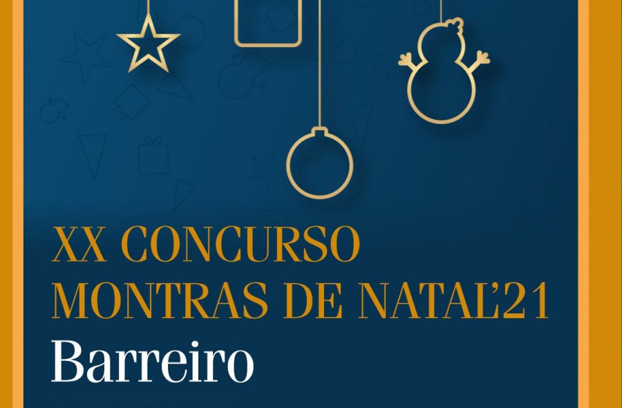 Concurso Montras de Natal do concelho do Barreiro Belinha Cabeleireiros venceu XX edição . Faty Lopes 2º lugar. Rosa Canela 3º lugar