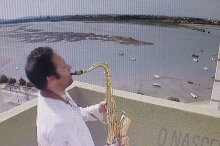 Rui Morgado da Banda Municipal do Barreiro Um som que abraça a cidade e os seus rios . Uma homenagem aos barreirenses