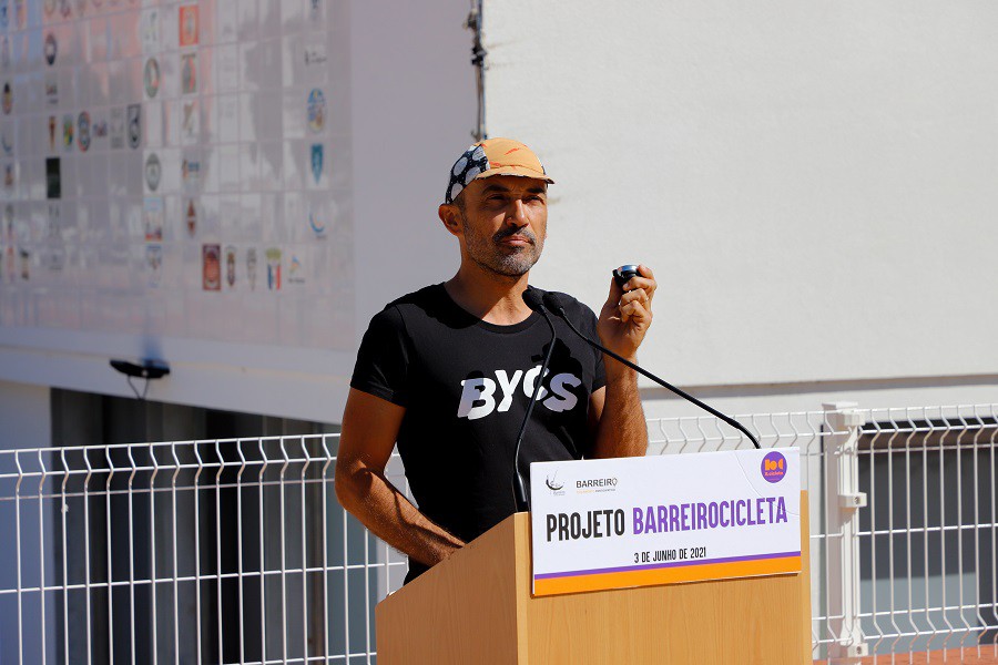 Inaugurado no Parque da Cidade «BarreiroCicleta» Um dos projetos vencedores do Orçamento Participativo do Barreiro 2020