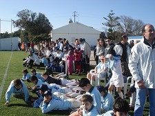 Rugby Vila da Moita A jornada decorreu com toda a normalidade e com muito entusiasmo