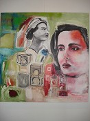 Dália Cordeiro na Galeria Municipal do Barreiro Exposição de pintura "O Barreiro e outras Histórias"