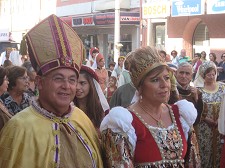 Rainha D. Leonor recebida nos Paços do Concelho do Barreiro «Cortejo de Oferendas» evoca «Barreiro e os Descobrimentos»
