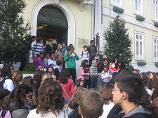 Estudantes do Ensino Secundário e Básico no Barreiro Manifestaram-se por melhores condições nas Escolas