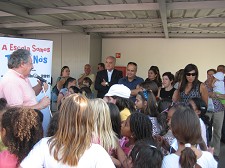 Inauguração de salas de Jardim de Infância no Barreiro Assinalada com o grito das crianças «Queremos ser felizes!»