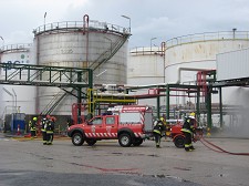 Simulacro na LBC Tanquipor no Barreiro Balanço positivo do «teste» ao Plano de Emergência Interno