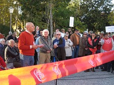 Em dia de Greve Geral Barreiro e Moita unidos em Concentração de protesto