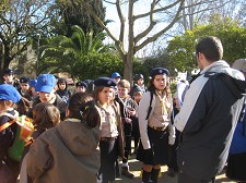 Escutismo saíu à rua no concelho do Barreiro Para comemorar 76 anos da Fundação do Escutismo no Barreiro