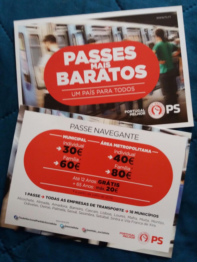 PEDRO MARQUES NO DISTRITO DE SETÚBAL Iniciativa Novo Passe Único Metropolitano ~. Dia 13 de Abril