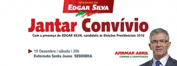 Sessão Pública em Sesimbra com Edgar Silva «Os Valores de Abril - Cumprir a Constituição da República»