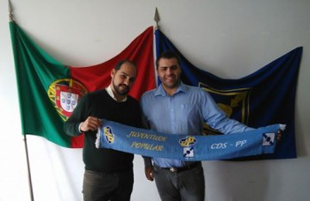 João Pedro C. da Silva, Presidente da Juventude Popular do Barreiro Agenda visita protocolar a todas as escolas do concelho