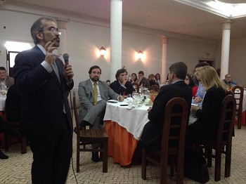 Paulo Rangel em Almada Considera que lista do PS às Europeias é constituída pelos «rostos do despesismo»