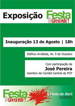 Exposição sobre a «Festa do Avante» em Setúbal