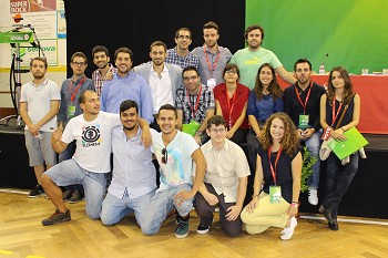 Acampamento da Federação Distrital de Setúbal da Juventude Socialista Militantes e simpatizantes aliaram o lazer à discussão política
