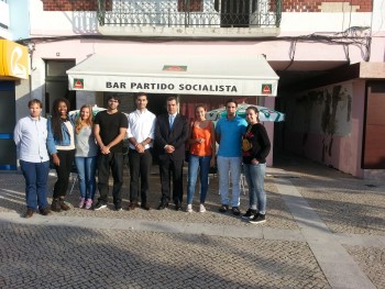 Juventude Socialista de Montijo assinalou a Semana da Juventude Apresentando propostas ao Presidente da Câmara