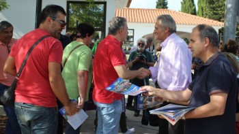 Jerónimo de Sousa, Secretário – Geral do PCP visitou Visteon em Palmela Encontro com micro, pequenos e médios empresários em Coina no Barreiro
