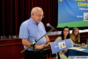 Encontro Concelhio de Almada da CDU-PCP/PEV Espaço de participação deve ser potenciado através do alargamento unitário