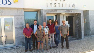 Listas a todos os órgãos autárquicos do concelho de Sines Coligação Democrática Unitária entregou no Juízo de Proximidade