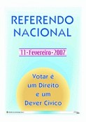 Referendo Nacional Votar é um Direito e um Dever Cívico