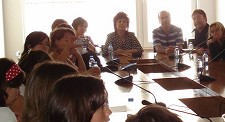 PS Setúbal Deputada Maria Manuel Oliveira recebeu jovens Turcos