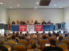 Encontro Concelhio CDU Moita TGV atravessará o concelho da Moita de uma ponta a outra o que é grave e muitíssimo prejudicial