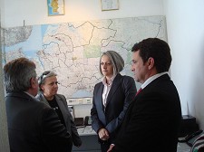 Governadora Civil de Setúbal Visitou Bombeiros de Alcochete, Canha, Montijo, Palmela e Pinhal Novo