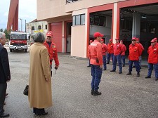 Governadora Civil de Setúbal Visita quartéis de Bombeiros Voluntários do Concelho de Almada