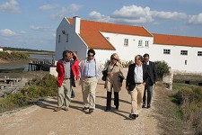 Setúbal Presidente do ICNB visita Estuário do Sado