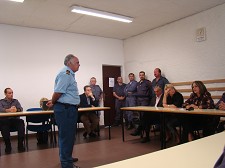 Governadora Civil de Setúbal reuniu Bombeiros Sapadores Investimentos na região vão obrigar a uma reconfiguração na área do protecção e socorro