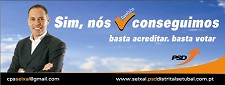 PSD Seixal apresenta Candidato do PSD à presidência da Câmara Municipal do Seixal