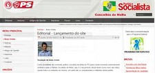 Partido Socialista da Moita Criou «site» que pretende de encontro e partilha de informação