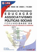 Partido Socialista – Forum Cidade do Barreiro «Intervenção de Proximidade : Educação, Associativismo, Politicas Sociais»
