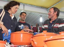 PS Setúbal - Teresa Almeida assume compromisso com feirantes «A feira regressará ao centro da cidade...»