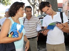 Teresa Almeida “Caminhada por Setúbal ” em S. Sebastião É preciso olhar com atenção para esta zona da cidade