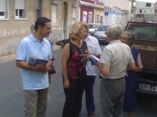 CDU Setúbal Jornada de contacto com a população da Freguesia da Anunciada