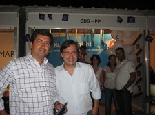 CDS/ PP Setúbal Nuno Magalhães visitou Mercado 1º de Maio e CATICA no Barreiro