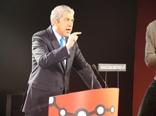 Partido Socialista – Setúbal José Sócrates em Almada, Barreiro e Seixal . Comício Distrital em Setúbal