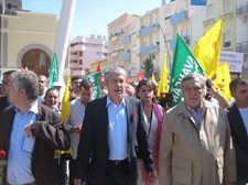 José Sócrates no Barreiro Eleição de Durão Barroso é “uma boa notícia para Portugal”