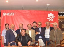 Em Almada Paulo Pedroso recebe apoio de Sindicalistas da UGT e CGTP