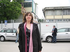Deputada Catarina Marcelino - PS Setúbal Visita Escola Secundária da Amora ( Seixal ) em obras de requalificação