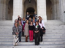 Mulheres Socialistade Setúbal visitaram Assembleia da República Um contacto directo com a realidade do Parlamento