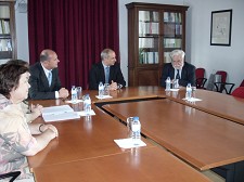 EM SETÚBAL Embaixador do Luxemburgo reuniu-se com o Presidente do IPS e o Governador Civil