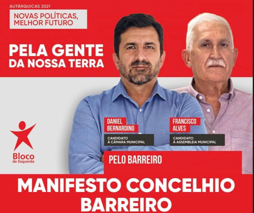 Manifesto Concelhio do Bloco de Esquerda - Barreiro PELA GENTE DA NOSSA TERRA