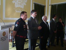 Secretário de Estado da Protecção Civil em Setúbal Faz balanço positivo da Fase Charlie no Distrito