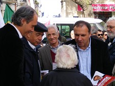 Francisco Lopes em Alcochete Candidatura é a única que assegura a construção de um Portugal de progresso