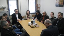 Visita do PSD Barreiro à Freguesia de Santo André AUGI da Quinta Francisco Rodrigues «processo arrasta-se há demasiado tempo»