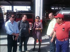 Grupo Parlamentar do PCP de Setúbal VISITA BOMBEIROS DE ALCOCHETE